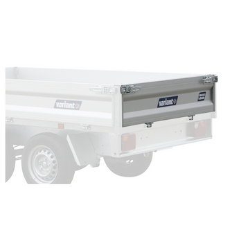 For/bagsmæk alu T2 komplet - ny profil - Variant