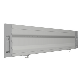 For/bagsmæk alu 20P215 komplet - ny profil - Variant