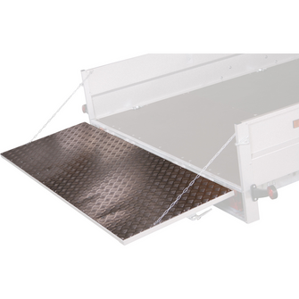 Aluplade for bagsmæk 19 F1 - Variant