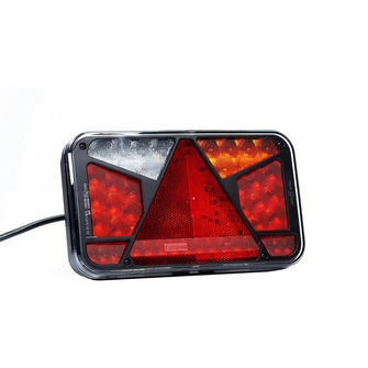 Baglygte FT-370, h, 6 pin, u. nr. lys, u. canbus - Variant