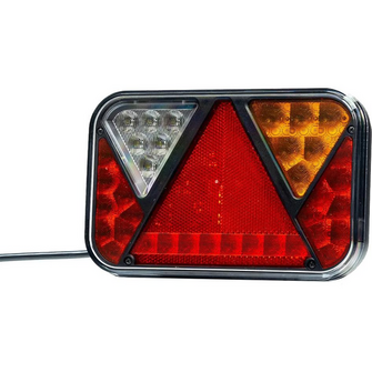 Baglygte h. FT-270 LED, 5 pin, m. nr. lys - Variant