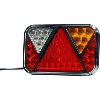 Baglygte FT-270 LED, h, 5 pin, U.nr. lys m. canbus - Variant