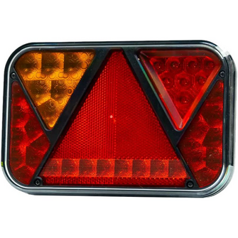 Baglygte FT-270 LED, v, 5 pin, U. nr. lys m. canbu - Variant