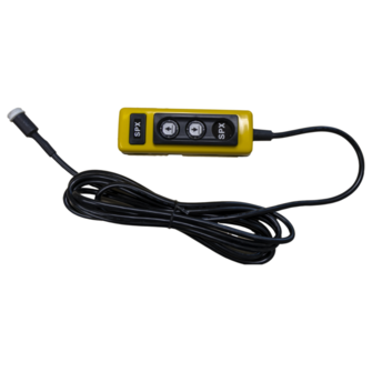 Fjernbetjening f/3 vejs m/4 meter ledning - Variant