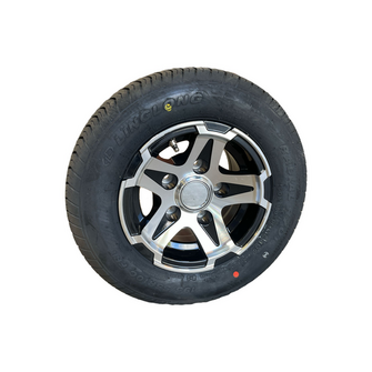 Hjul 195/55R 10 C - 5 huls m/alufælg - Variant