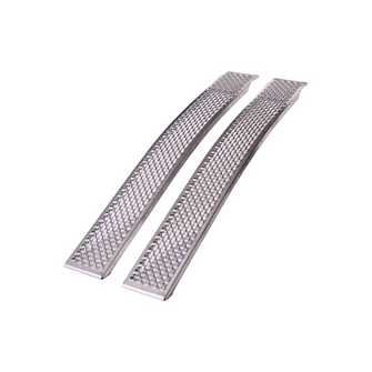 Kørerampe Alu 1500 x 200 mm, buet, 400 kg - Variant