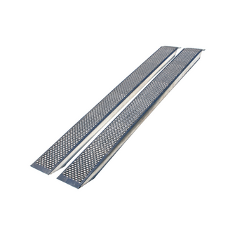Kørerampe Alu 250x26cm, lige m/tap f/tip, 4000 kg - Variant