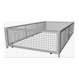 Netgittersæt kpl 17TB, 320x170x60 cm, 2020-model - Variant