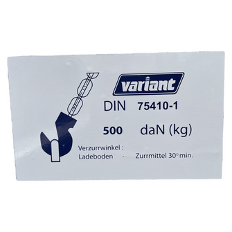 Lastsikring 500daN - Variant