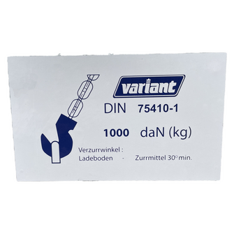 Lastsikring 1000daN - Variant