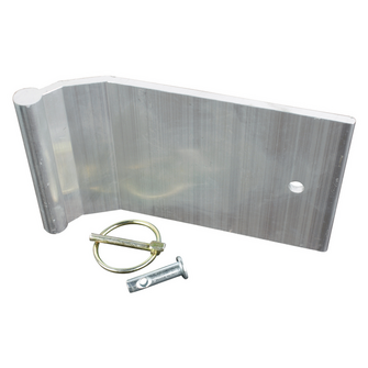 Sikringsbeslag i aluminium, inkl. bolt og split - Variant