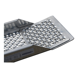 Køreramper alu 2000 x 260 mm, buet, 1000 kg - Variant